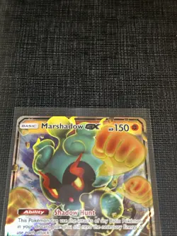 Pokemon TCG Marshadow GX 80/147 Burning Shadows Sun & Moon - Image 3