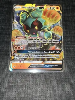 Pokemon TCG Marshadow GX 80/147 Burning Shadows Sun & Moon - Image 4