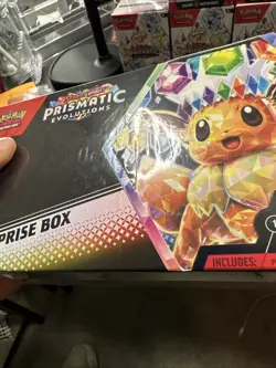 Pokemon TCG Prismatic Evolutions Booster Bundle (x6) and Surprise Box (x1) - Image 5