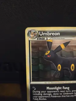 Pokemon TCG Umbreon 10/90 Holo Rare HGSS Undaunted 🌟HOLO SWIRL🌟 2010 - Image 2