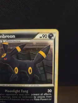 Pokemon TCG Umbreon 10/90 Holo Rare HGSS Undaunted 🌟HOLO SWIRL🌟 2010 - Image 3