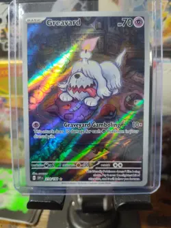 Pokemon TCG Greavard IR 214/198 Scarlet and Violet Base Set - Image 1