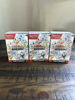 Pokemon TCG: Prismatic Evolutions - Booster Bundle Lot of 3 - Image 1