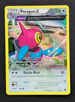 Pokemon Porygon-Z Holo Ancient Origins 67/98 Near Mint 2015 - Image 1