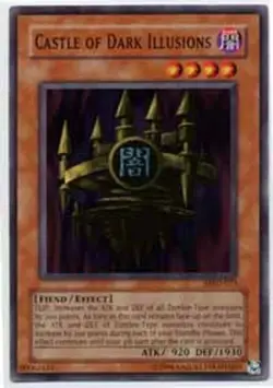 1x (EX) Castle of Dark Illusions - MRD-073 - Common - 1st Edition YuGiOh - Image 1
