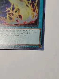 Lightning Storm - RA01-EN061 - Super Rare - 1st Edition - Yugioh NM/M (A175) - Image 2
