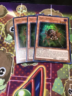 3x Baby Spider 1st Edition Ultra Rare BLMR-EN045 Yu-Gi-Oh! - Image 1