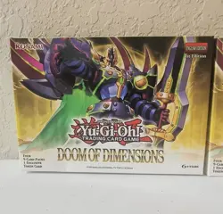 Yu-Gi-Oh! TCG Doom of Dimensions Mini Booster Box Factory Sealed - Image 1