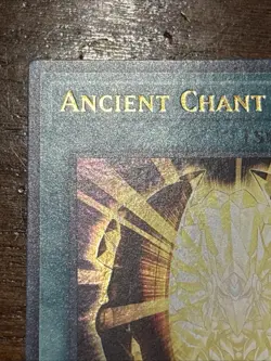 Ancient Chant LED7-EN004 Legendary Duelists: Rage of Ra 1st Ed Ultra Rare LP - Image 2