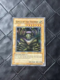 Yugioh - Sanga of the Thunder - MRD-025 - Unlimited - MP Moderately Played - Image 1