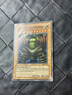 Yugioh - Sanga of the Thunder - MRD-025 - Unlimited - MP Moderately Played - Image 2