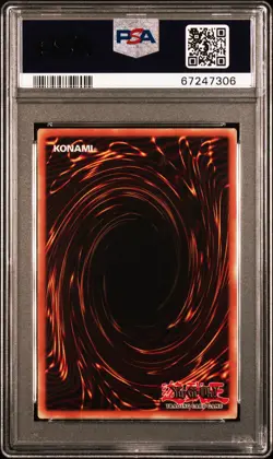 2022 YU-GI-OH! THE 2ND HAUNTING 1ST EDITION #EN177 DARK MAGICIAN GIRL PSA 9 - Image 2