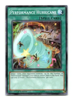 Performance Hurricane - BOSH-EN056 1st Edition - YuGiOh-LP - Image 1