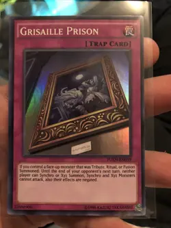 Grisaille Prison - FUEN-EN059 - Super Rare - Unlimited Edition - Lightly Play - Image 1