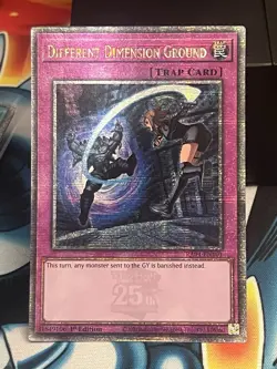 Different Dimension Ground - RA04-EN101 - Quarter Century Rare - YuGiOh - Image 1