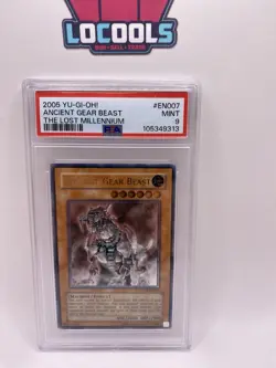 2005 Yu-Gi-Oh! Ancient Gear Beast - TLM-EN007 Ultimate Rare PSA 9 Mint - Image 1