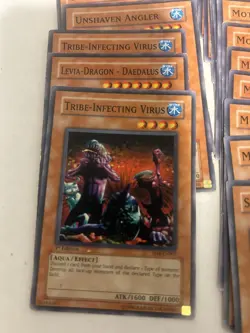 1996 Lot Of About 72 Yu-Gi-Oh Cards SD4 - Image 2