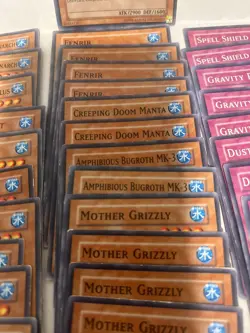1996 Lot Of About 72 Yu-Gi-Oh Cards SD4 - Image 5