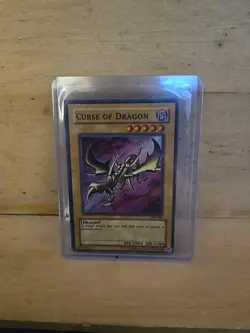 Yugioh Curse of Dragon LOB-066 Unlimited Super Rare - Image 1
