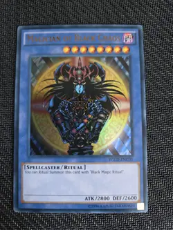 Magician of Black Chaos YGLD-ENC01 Ultra Rare Unlimited Edition NM Yugioh - Image 1