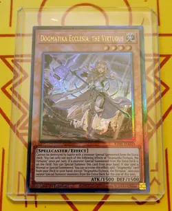 Dogmatika Ecclesia the Virtuous (Prismatic Ultimate Rare) - RA01-EN020 -Yu-Gi-Oh - Image 1