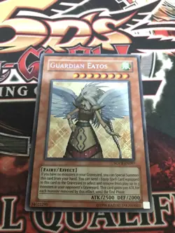 yugioh- Guardian Eatos SOVR Secret Rare Unlimited NM - Image 1
