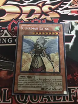 yugioh- Guardian Eatos SOVR Secret Rare Unlimited NM - Image 2