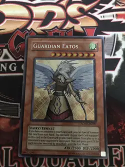 yugioh- Guardian Eatos SOVR Secret Rare Unlimited NM - Image 3