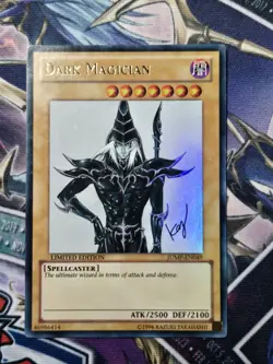 Dark Magician JUMP-EN049 Ultra Rare Limited Edition - Image 1