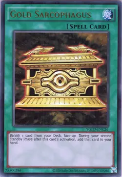 Yu-Gi-Oh! TCG - Golden Sarcophagus YGLD-ENC26 - Ultra Rare (NM) - Image 1
