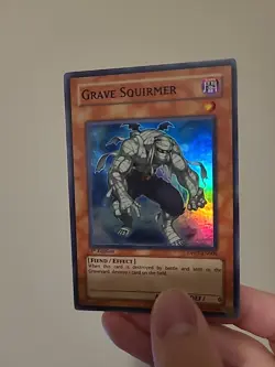 Yugioh Grave Squirmer DP07-EN008 Super Rare 1st Ed - LP - Image 2