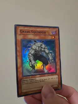 Yugioh Grave Squirmer DP07-EN008 Super Rare 1st Ed - LP - Image 3
