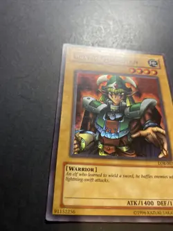 Yugioh Celtic Guardian Super Rare LOB-007 JL - Image 2