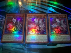 3x Dogmatika Fleurdelis, the Knighted 1st Edition Ultra Rare CH01-EN015 Yu-Gi-Oh - Image 1