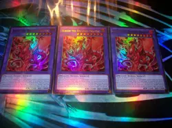 3x Albion the Branded Dragon 1st Edition Ultra Rare CH01-EN043 Yu-Gi-Oh! - Image 1