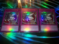 3x Dogmatika Punishment 1st Edition Ultra Rare CH01-EN039 Yu-Gi-Oh! - Image 1
