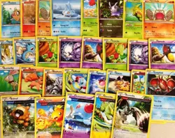 Pokemon Card Lot 100 Official TCG + Ultra Rare Included EX GX V MEGA + HOLOS - Image 3