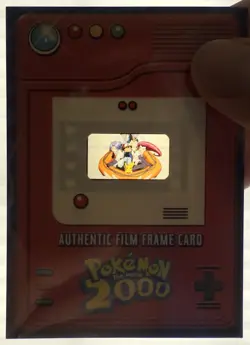 Topps Pokemon 2000 Authentic Film Frame Card - Ash, Pikachu & Team Rocket 🚀 🔥 - Image 1