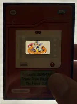 Topps Pokemon 2000 Authentic Film Frame Card - Ash, Pikachu & Team Rocket 🚀 🔥 - Image 3