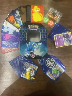 Pokemon Tin Bundle With Cards Included - Image 3