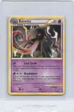 BANETTE 14/102 - NON-HOLO RARE - Triumphant - 2010 Pokemon CARD - NM - Image 1