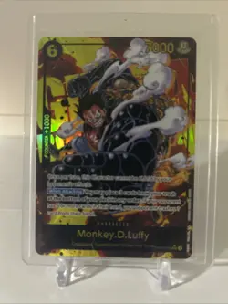 OP10-118 Monkey.D.Luffy SEC Alt Art One Piece TCG English Card - Image 1