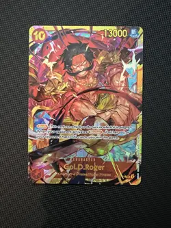 Gol.D.Roger OP09-118 SEC (Emperors New World) One Piece Card English - Image 1
