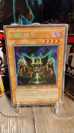 LORD OF D. Limited Edition YU-GI-OH Foil Holo Trading Card BPT-004 - Image 1