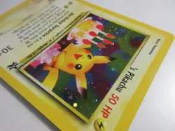 Birthday Pikachu Holo Promo 24 Pokemon Card LP - Image 3