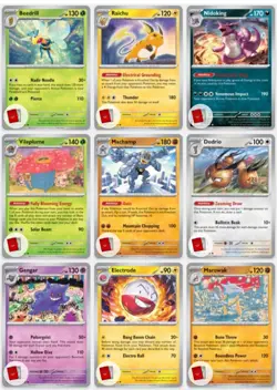 Pokemon 151 C/UC/R (153 Cards) Master Set 25 Common Uncommon Rare Holo - Image 3