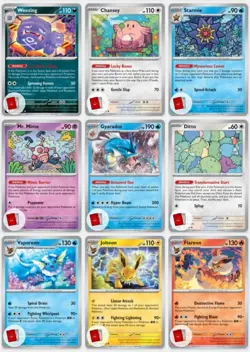 Pokemon 151 C/UC/R (153 Cards) Master Set 25 Common Uncommon Rare Holo - Image 4