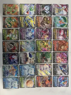 Pokemon TCG Full Art V Cards (Lot Of 28) All NM Condition No Duplicates - Image 1
