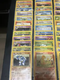 Complete 1999 Pokemon Base Set 70-Card Uncommon & Commons #23-69 & #80-102 L0/MP - Image 2