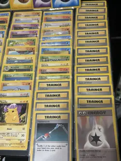 Complete 1999 Pokemon Base Set 70-Card Uncommon & Commons #23-69 & #80-102 L0/MP - Image 4